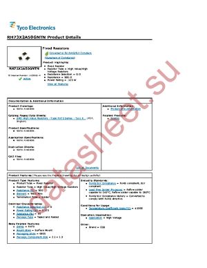 RH73X2A50GNTN datasheet  